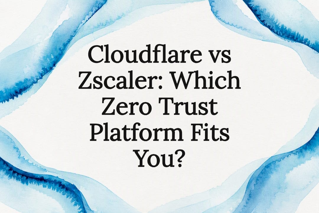 Cloudflare vs Zscaler: Which Zero Trust Platform Fits You?