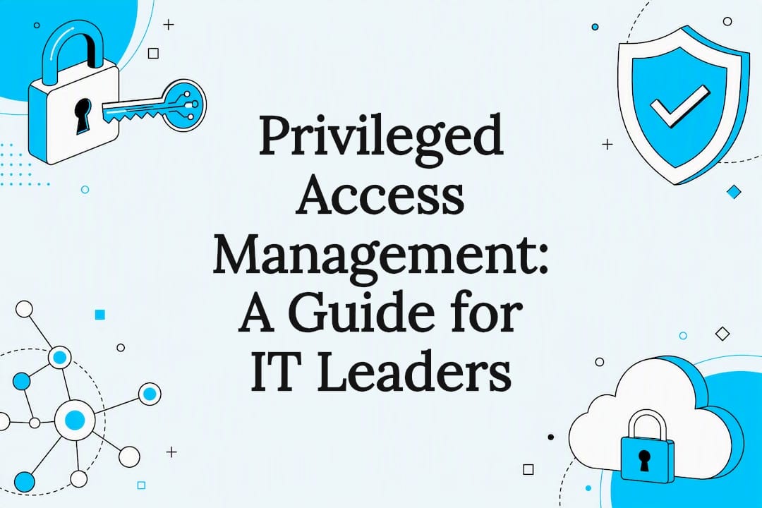 Decorative title card for privileged access management article